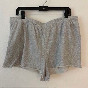 No Boundaries Brand Gray Knit Sweat Shorts XXL